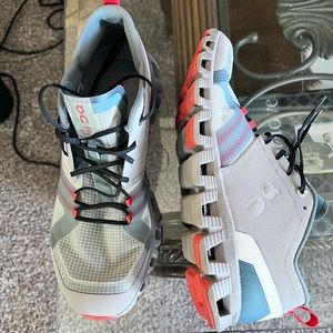 Worn once oncloud running